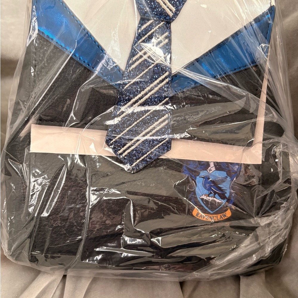 Danielle Nicole Black and Blue Backpack